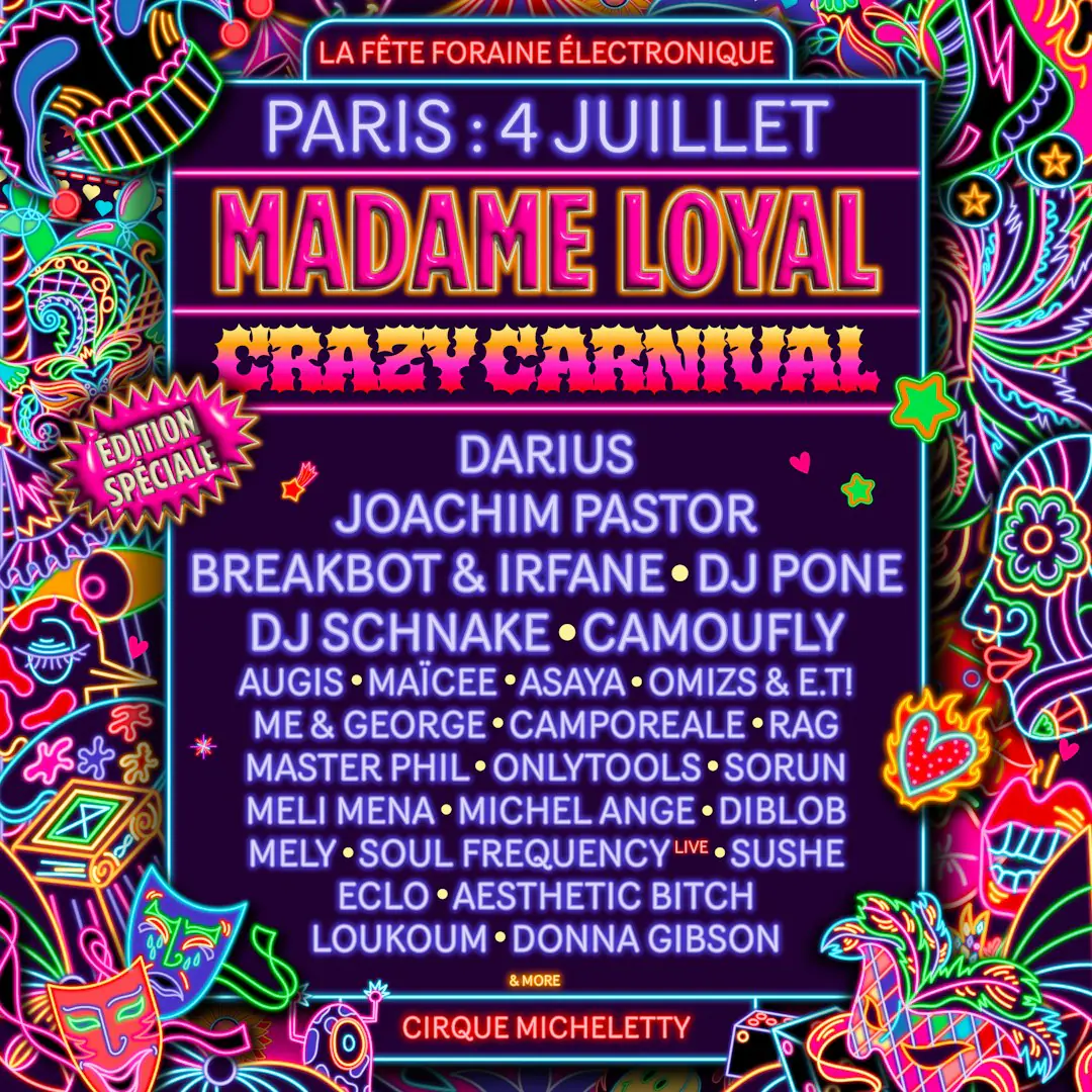 Madame Loyal Paris: Edición Loca Carnaval