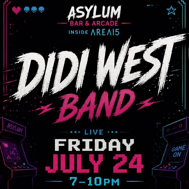 Didi West Band at Area15 - Asylum Arcade Bar