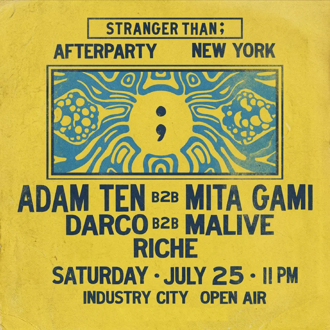 Stranger Than; Official Maccabi House NY Afterparty