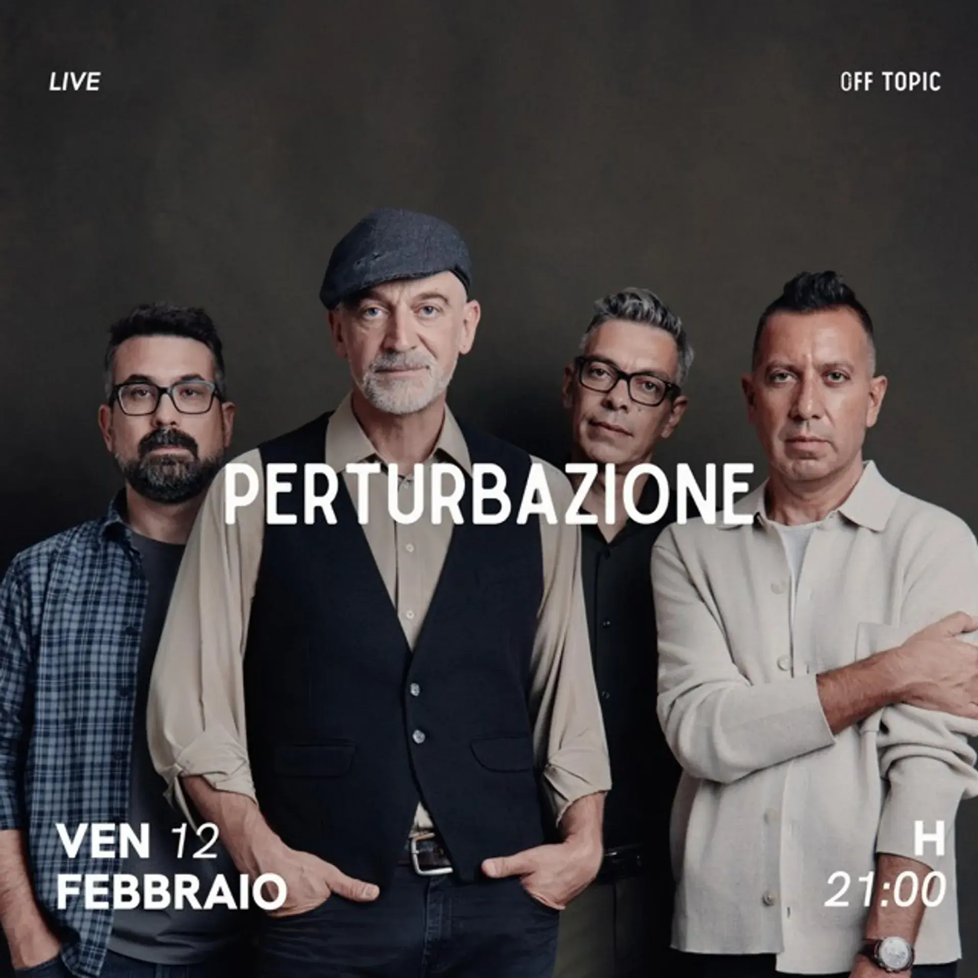 Perturbazione - Live