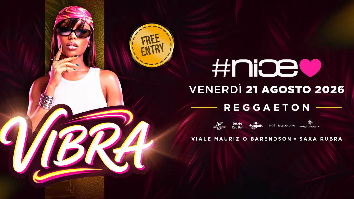 Viernes 21 de Agosto Vibra @Nice