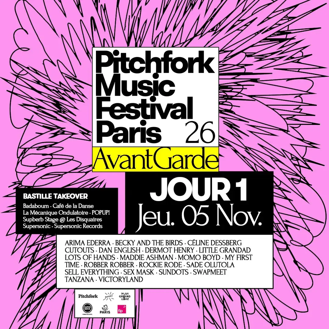 JOUR 1 - Pitchfork Avant-Garde 2026