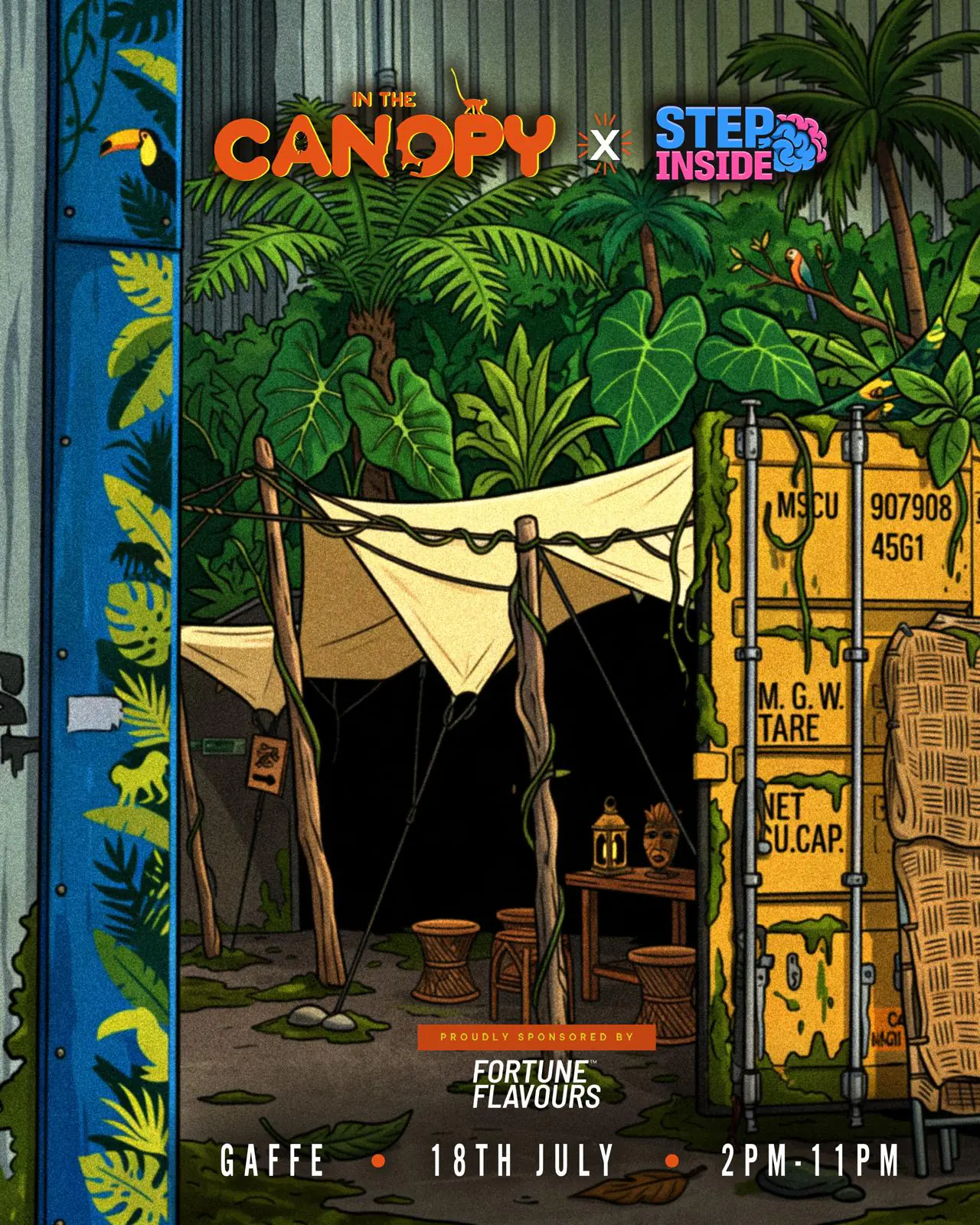 In The Canopy x Step Inside @ Gaffe