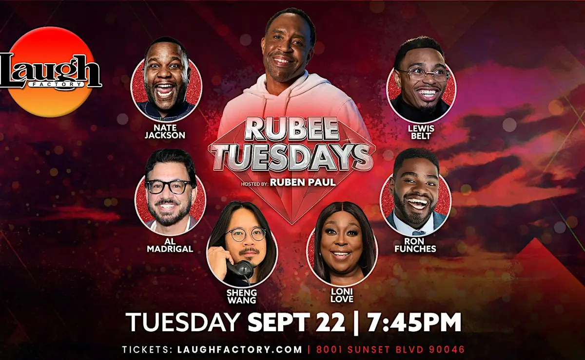 Rubee Tuesdays 7:45pm