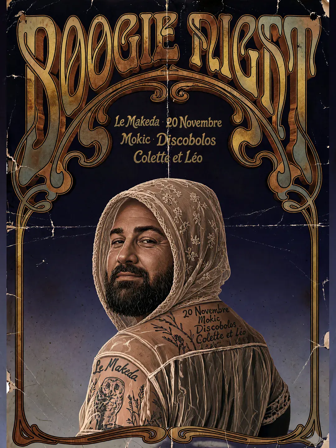 Boogie Nights #5 Discobolos invite Colette & Léo & Mokic