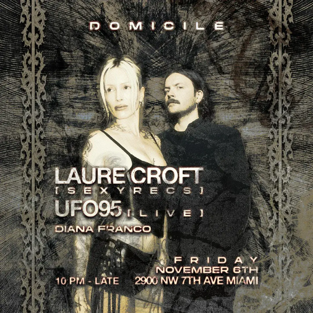 LAURE CROFT & UFO95 live