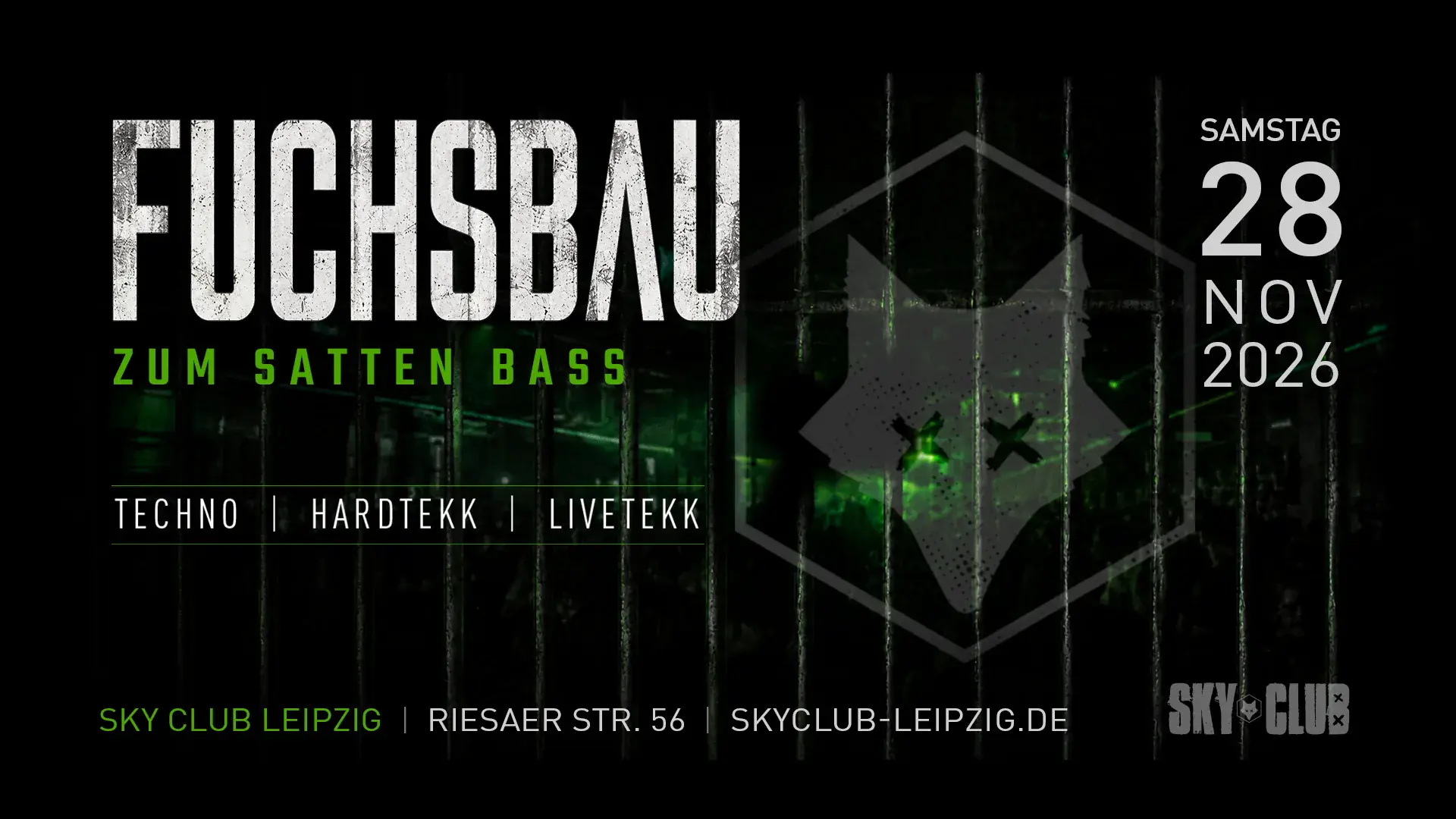 Fuchsbau zum satten Bass