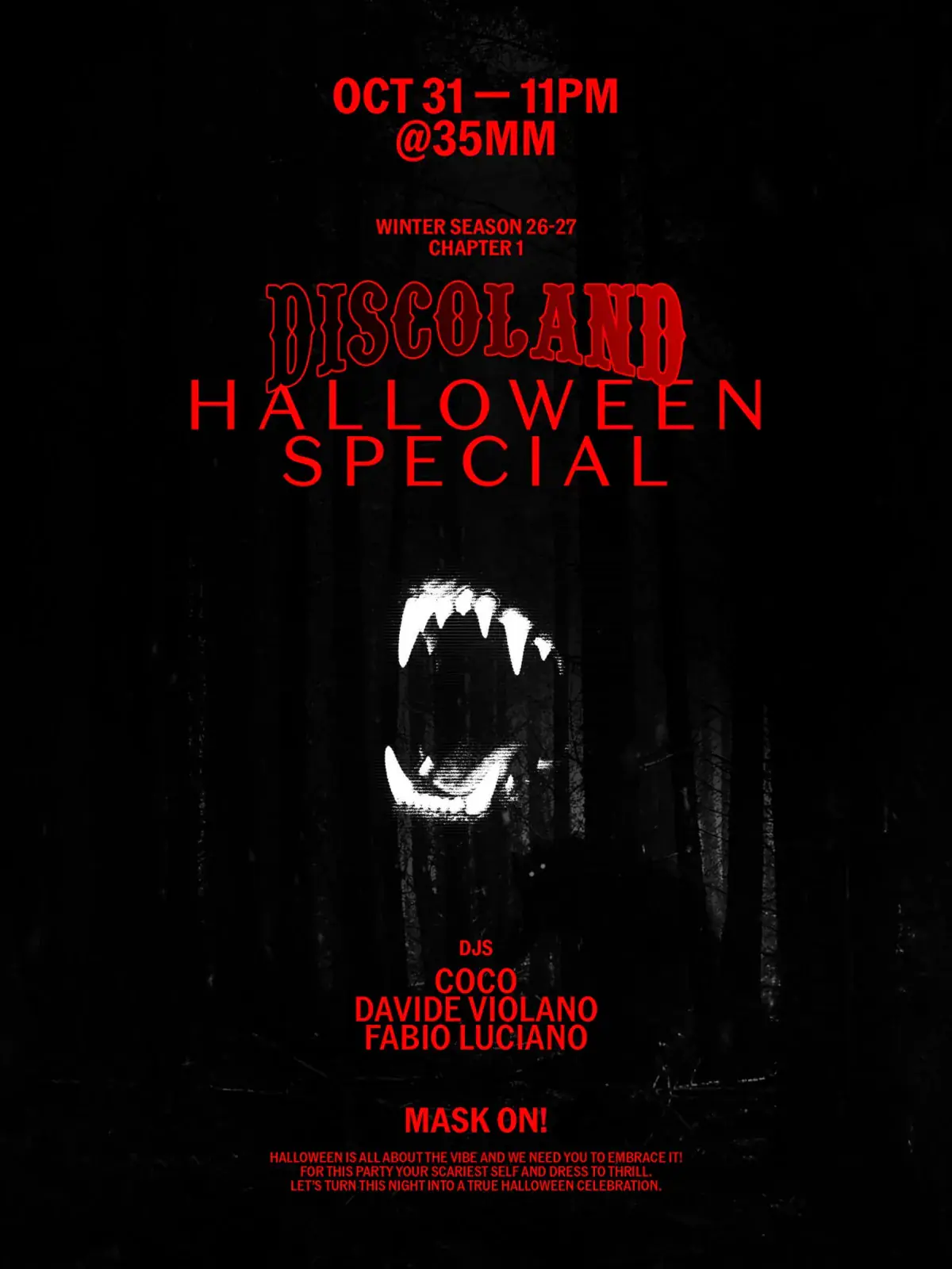 DISCOLAND HALLOWEEN EDITION