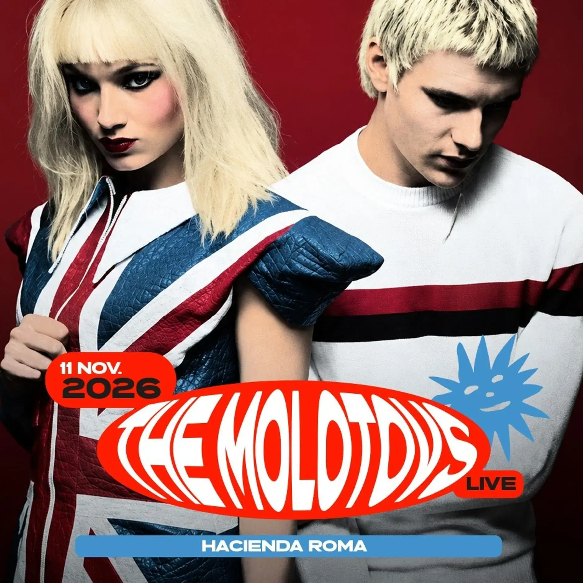 The Molotovs Live @ Hacienda - Roma | 11 Novembre 2026
