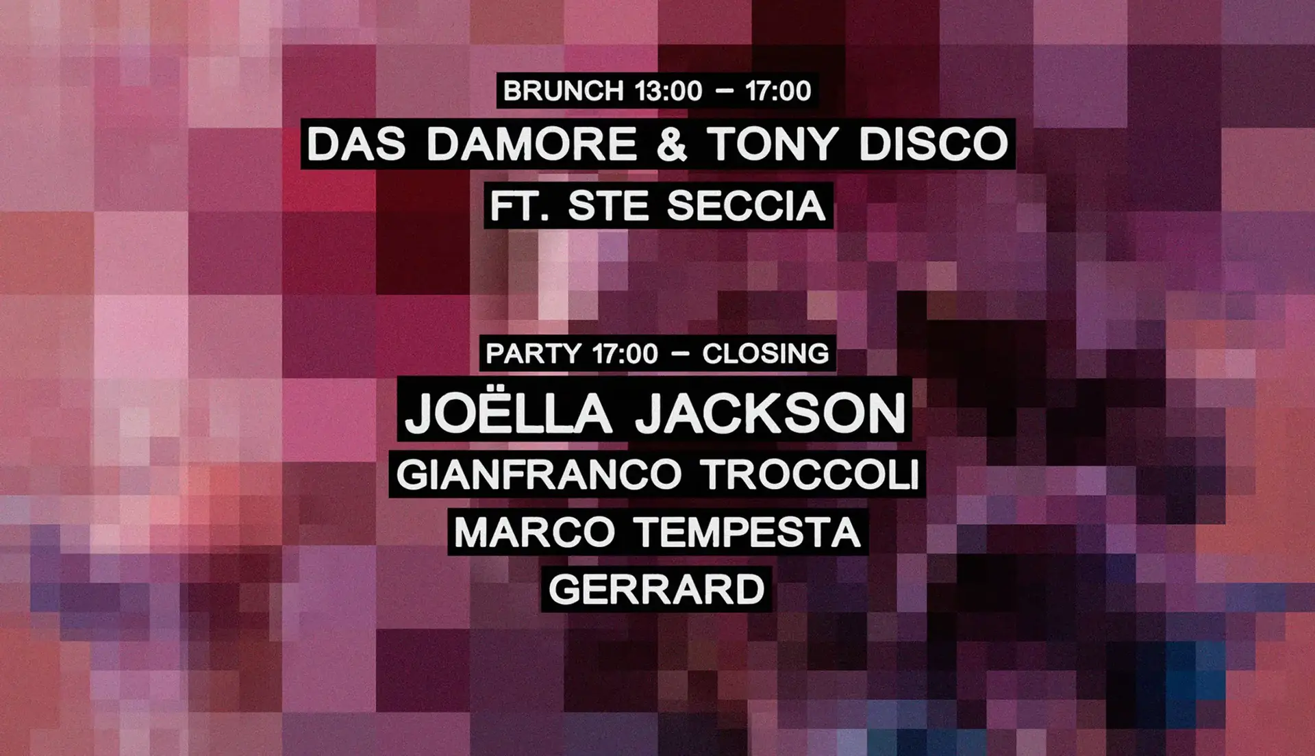 DANCEOVERTIME @ SATORI W | | Joëla Jackson