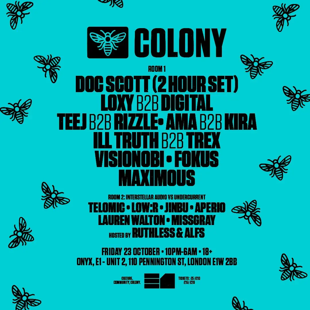 Colony: Digital, Loxy, Vektah, Kira, Trex, Visionobi