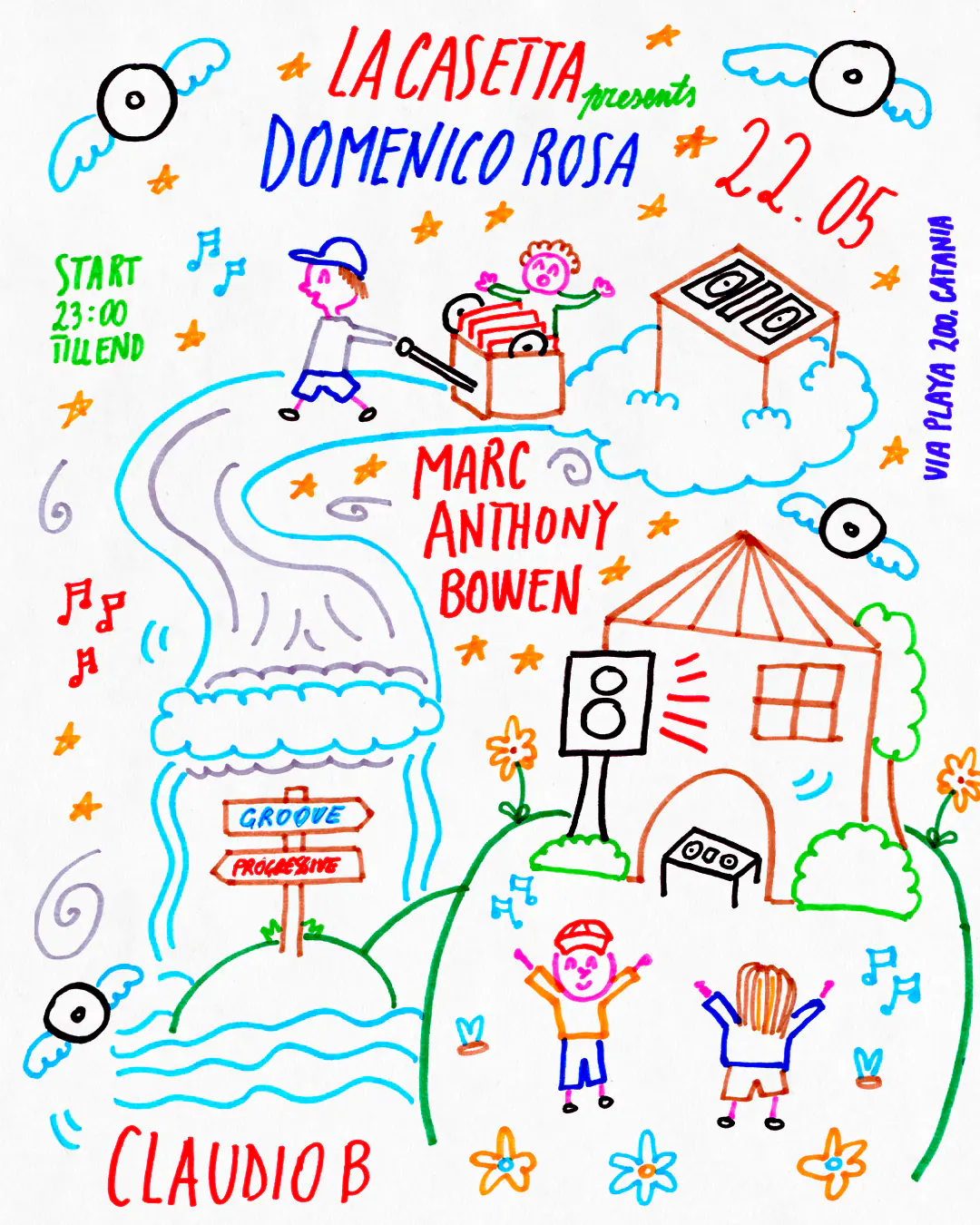 La Casetta presents Domenico Rosa e Marc Anthony Bowen