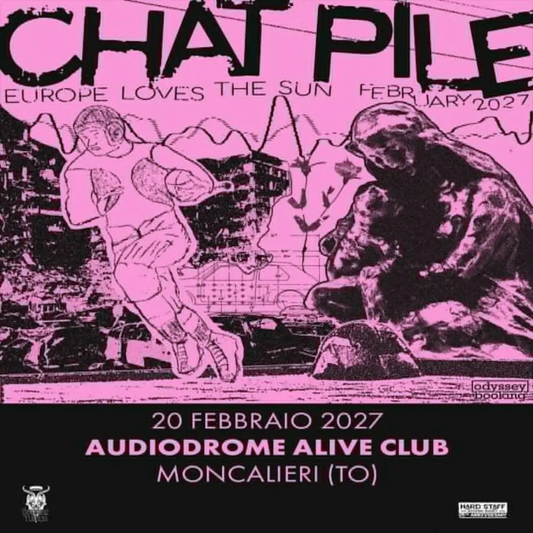 CHAT PILE dal vivo all'Audiodrome Alive Club di Moncalieri (TO)