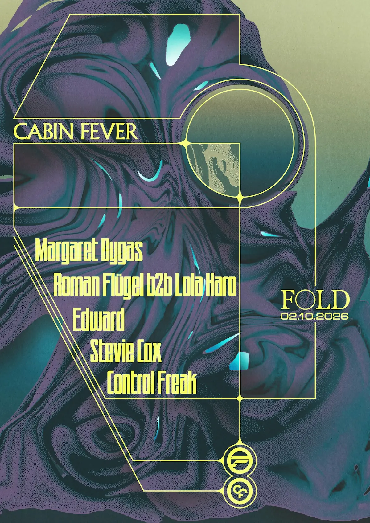 Cabin Fever: Margaret Dygas, Roman Flügel b2b Lola Haro, Edward, Stevie Cox & Control F