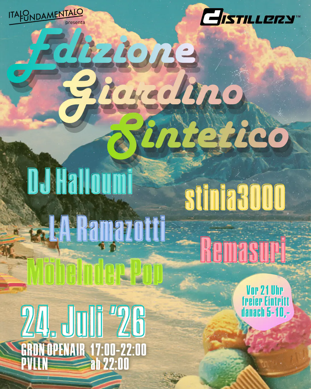 Italo Fundamentalo - EDIZIONE GIARDINO SINTETICO