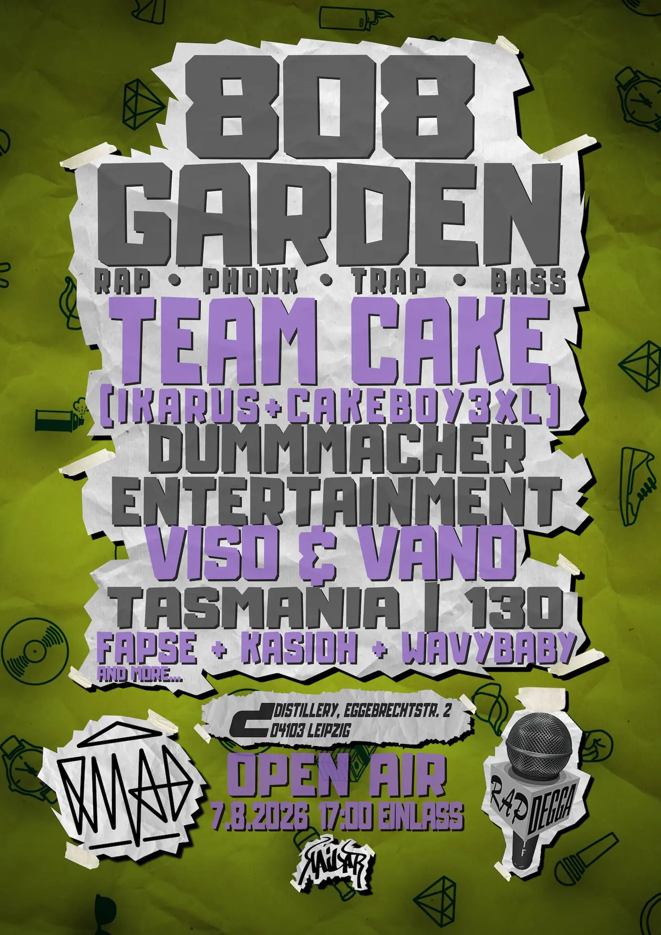 OMAD x RAP DEGGA presents: 808 GARDEN