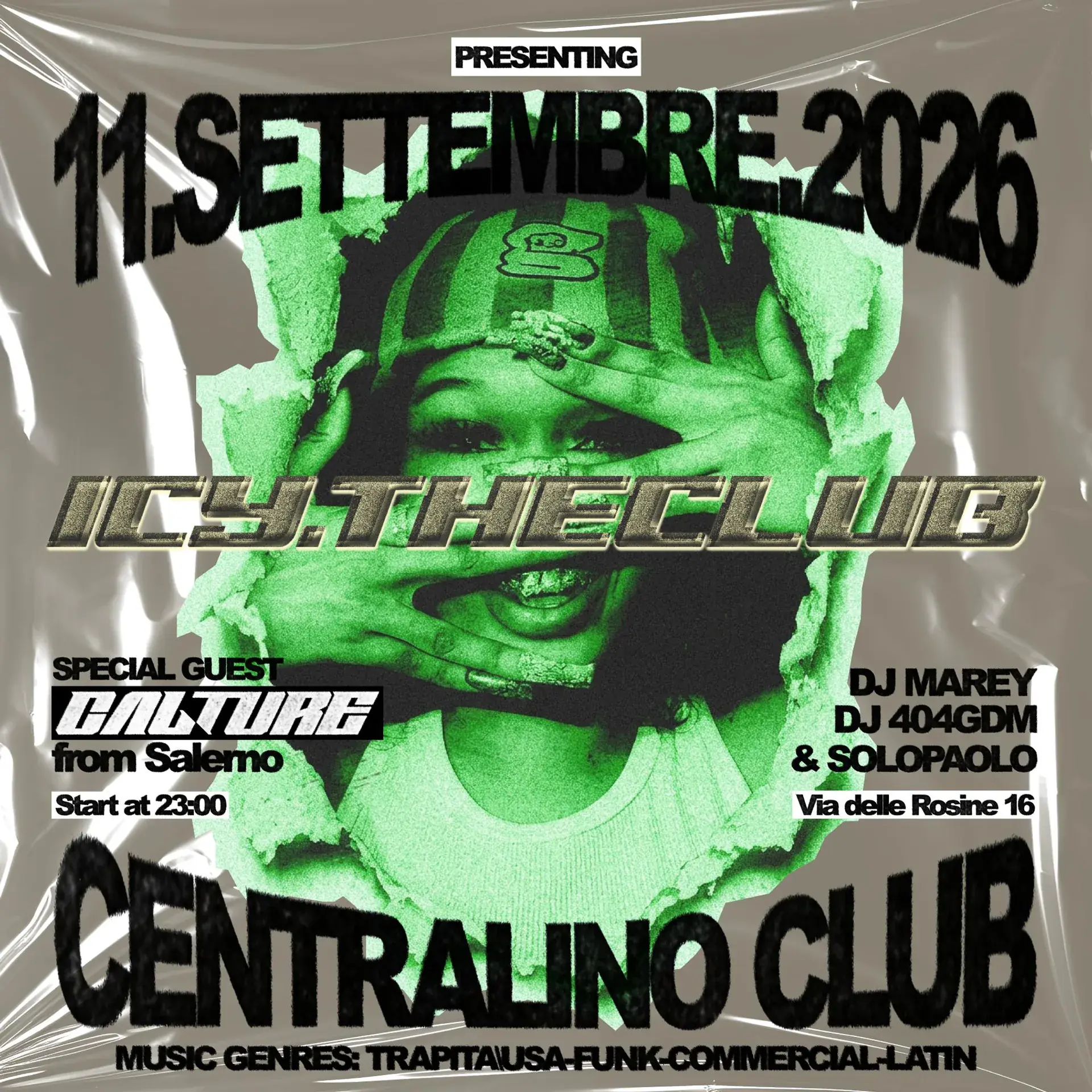 ICY.THECLUB - TRAP ITA / TRAP USA / LATIN / SEXY MUSIC - FRIDAY 11 SEPTEMBER