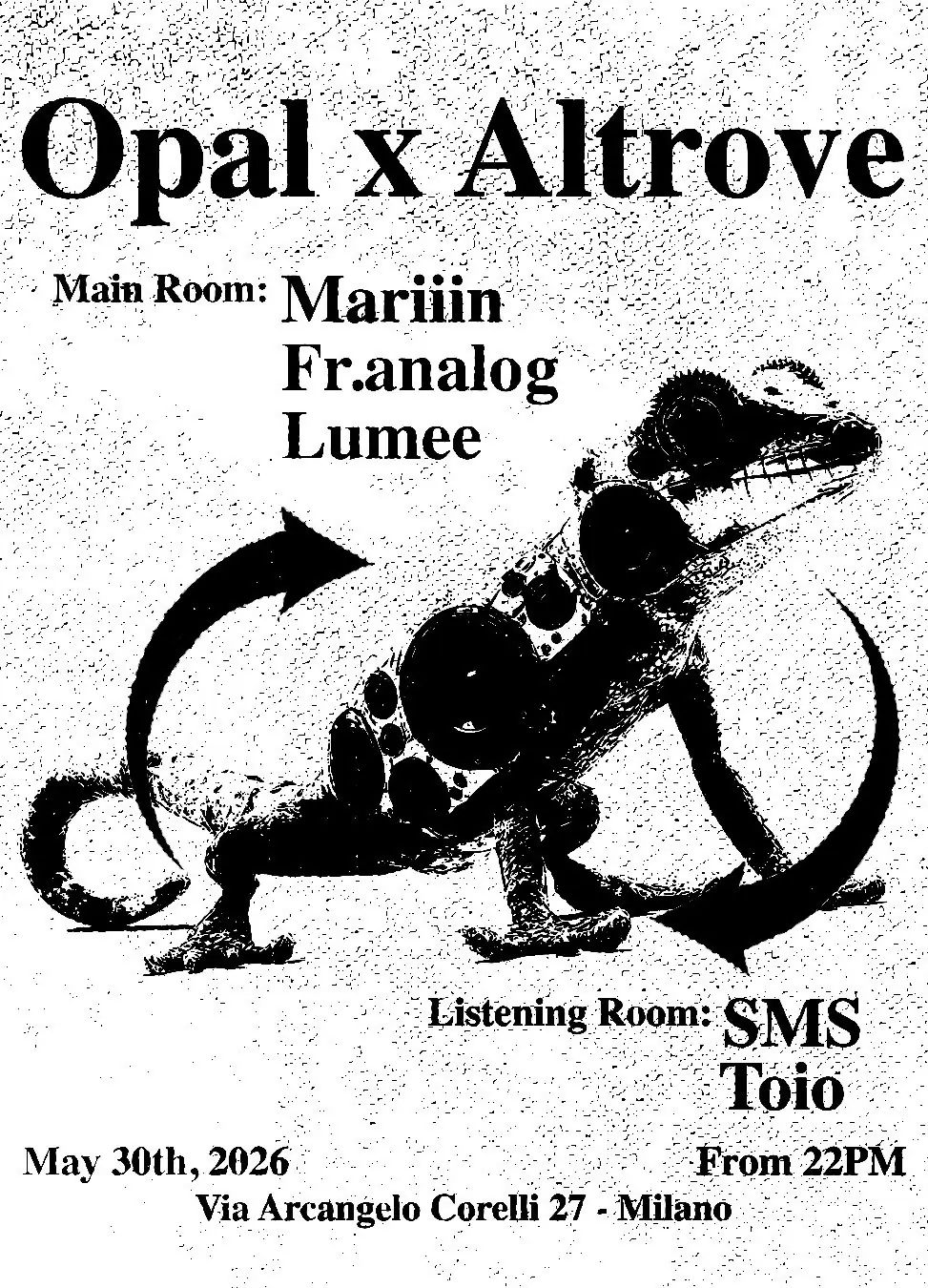 OPAL x En otros lugares: Mariiin, Fr.analog, Lumee, SMS, Toio