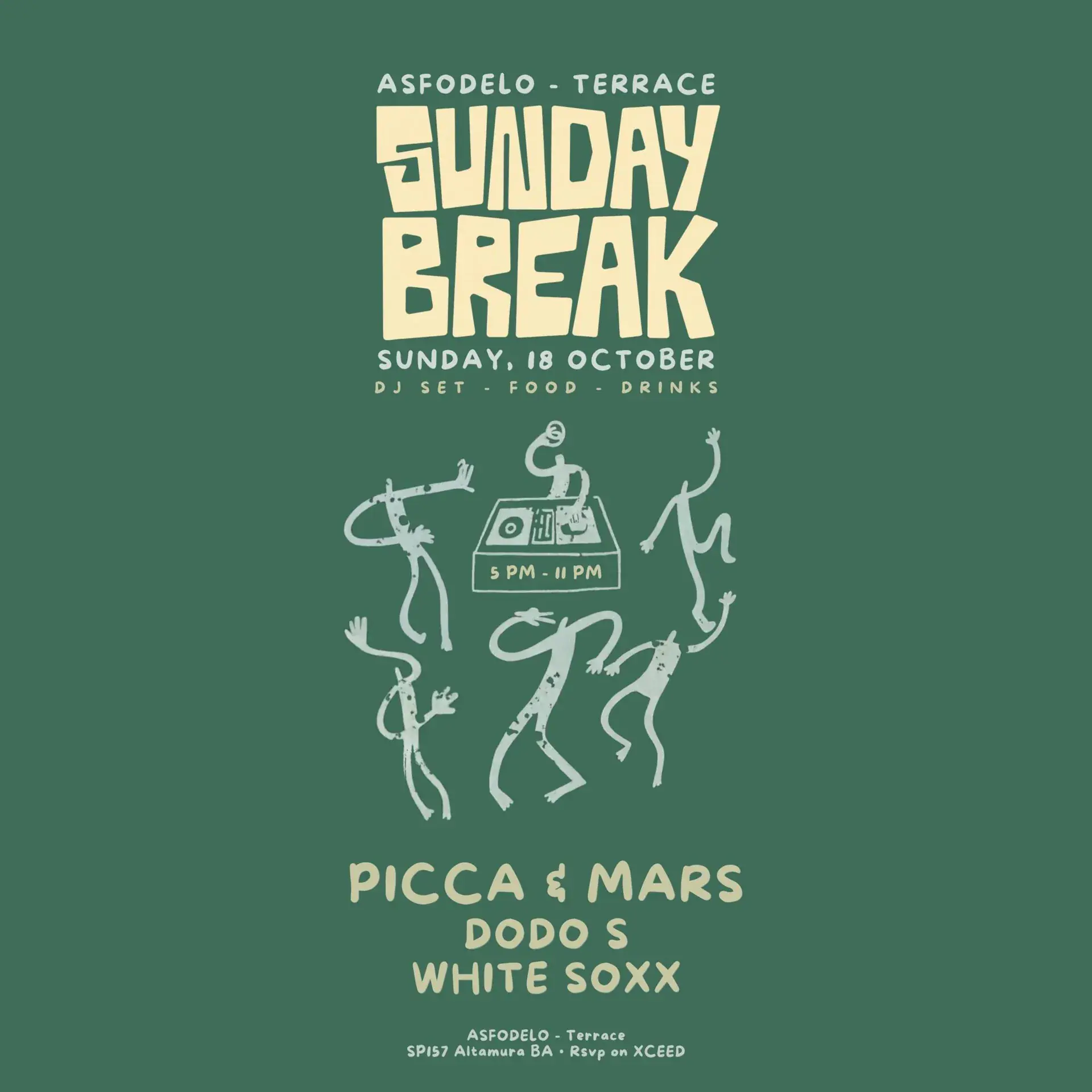 Sunday Break w / Picca&Mars