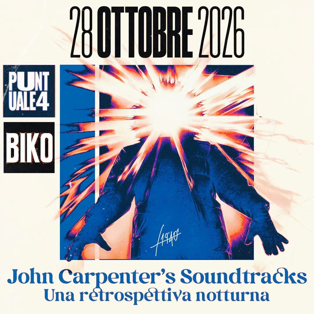Puntuale Festival 4 - JOHN CARPENTER'S SOUNDTRACKS