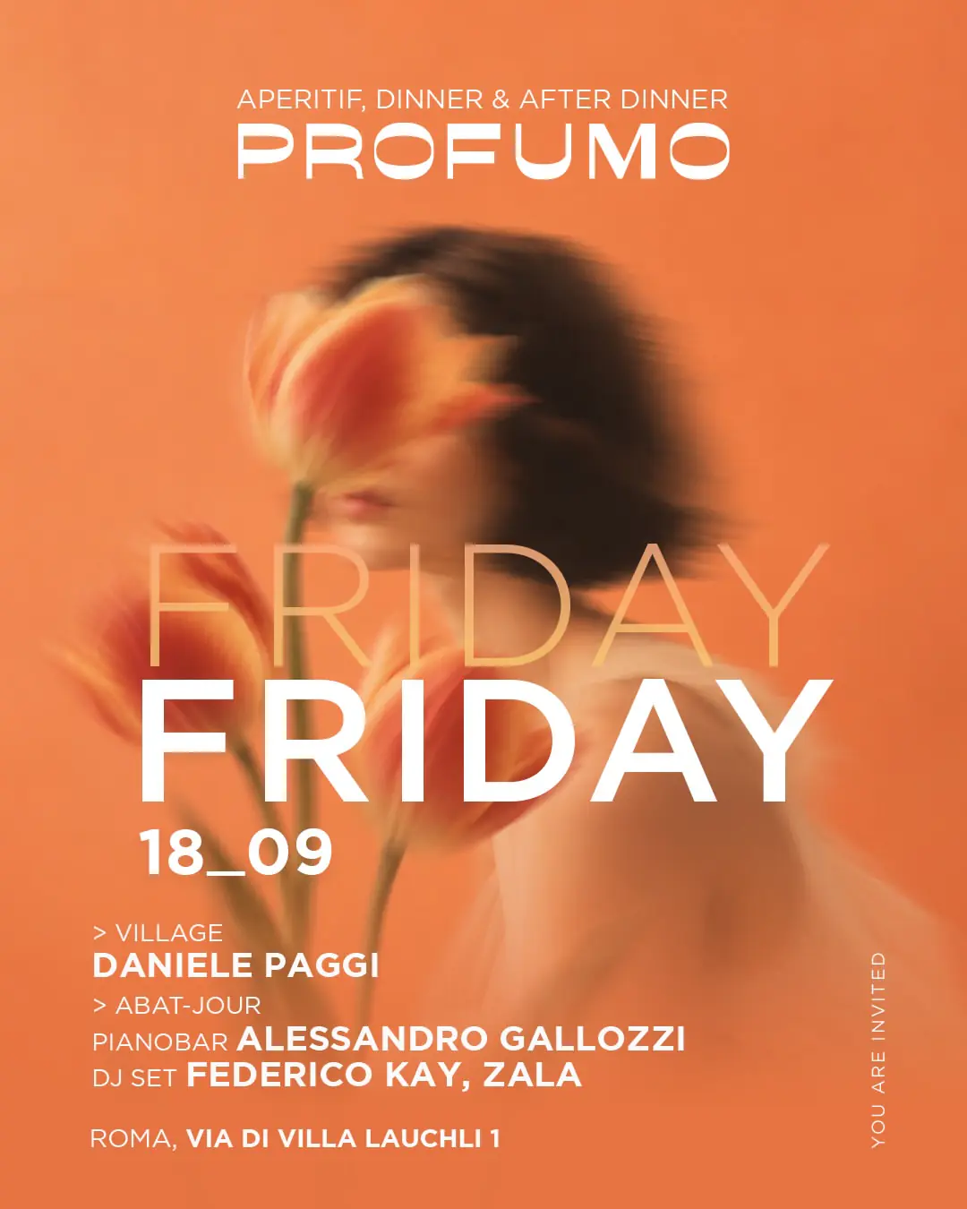 DJ SET & PIANO BAR en Profumo Roma