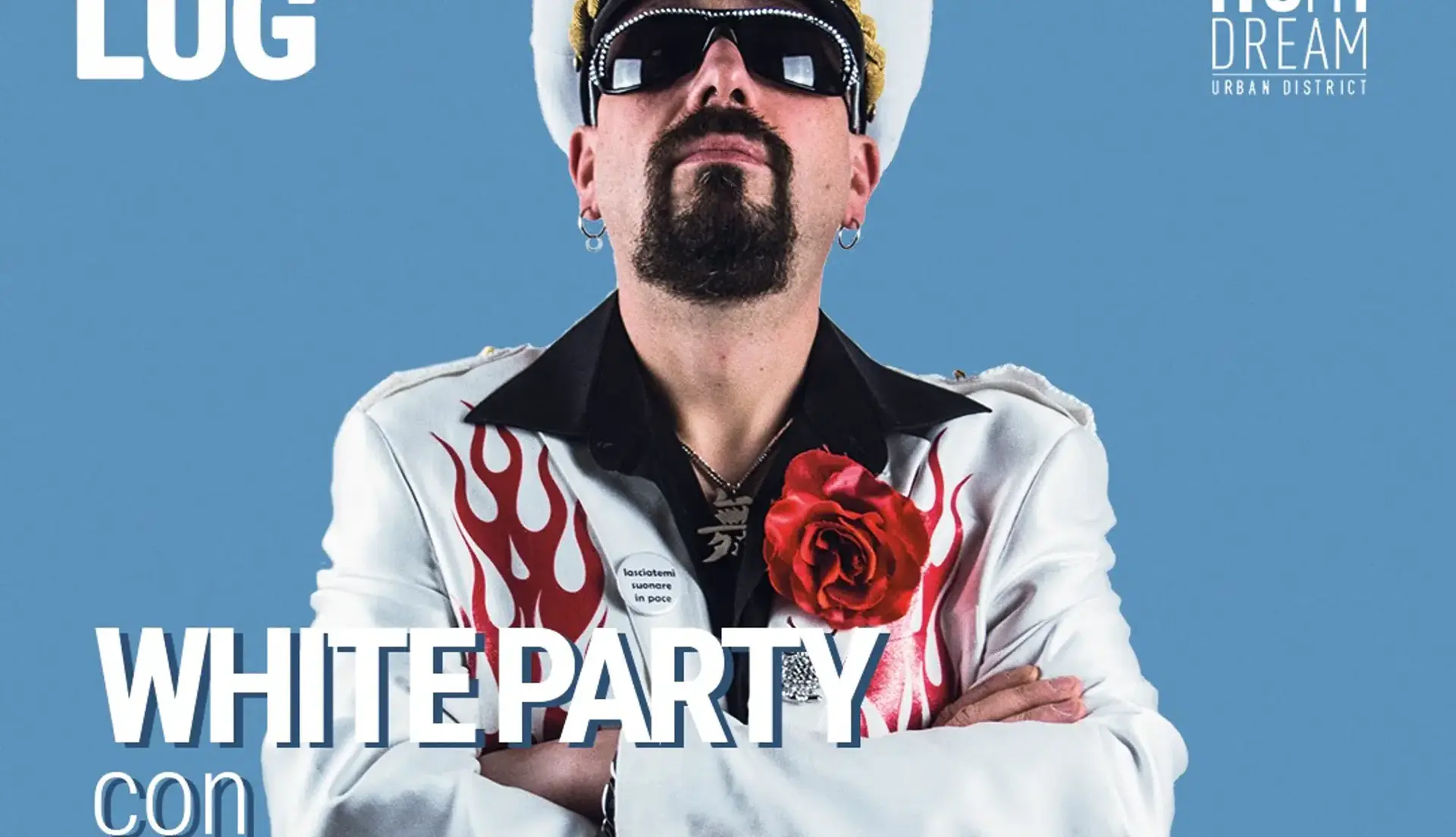 White Party avec Gigi L'Altro · la clôture de l'événement