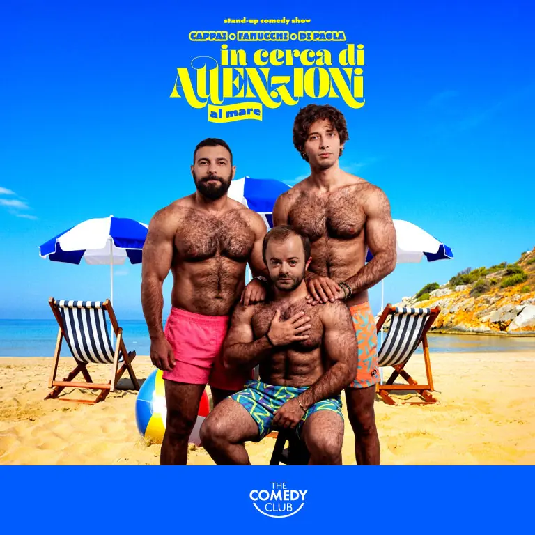 Di Paola + Fanucchi + Cappai / / Stand-Up Comedy (Palermo)