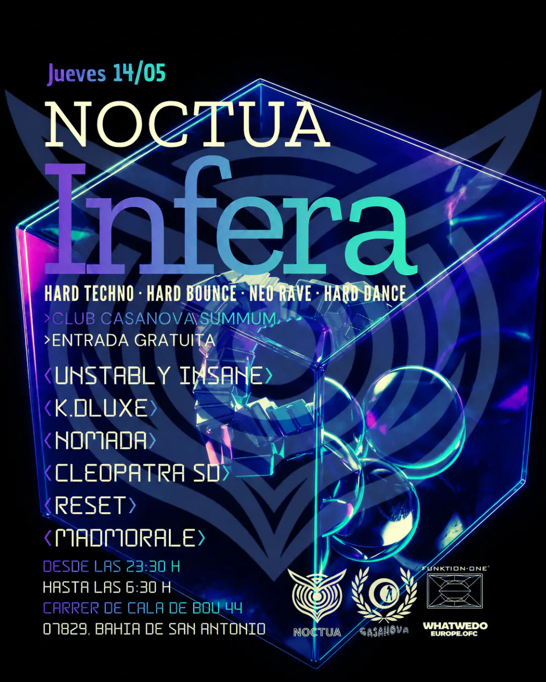 Noctua Infera - Hard techno