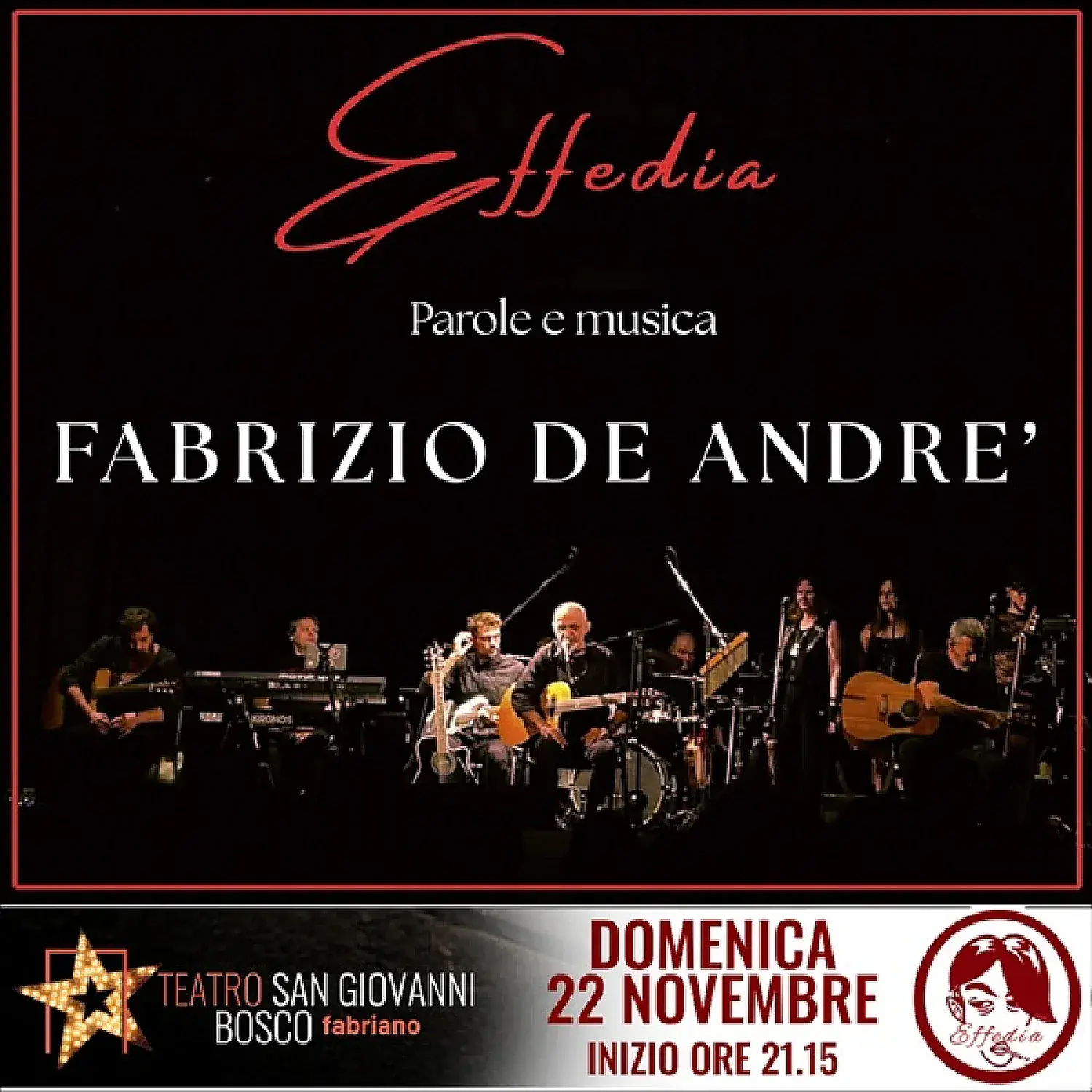 EFFEDIA – A Tribute to Fabrizio De André