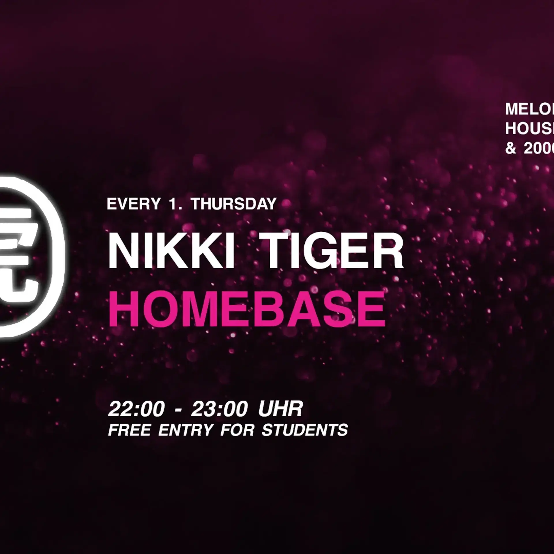 Nikki Tiger Thursday presents Homebase