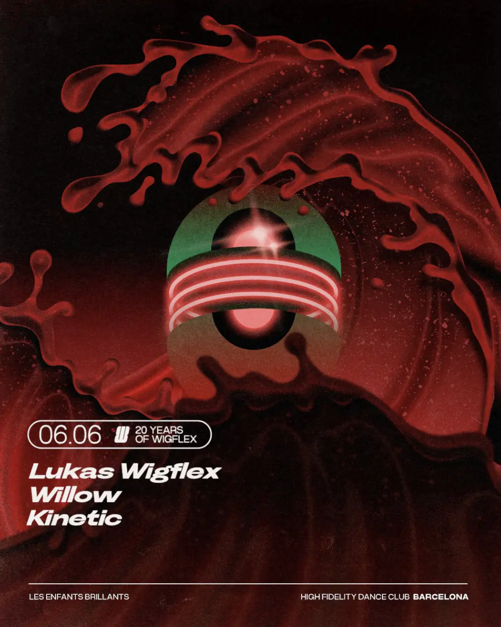 20 years of Wigflex - Lucas Wigflex, Willow, Kinetic