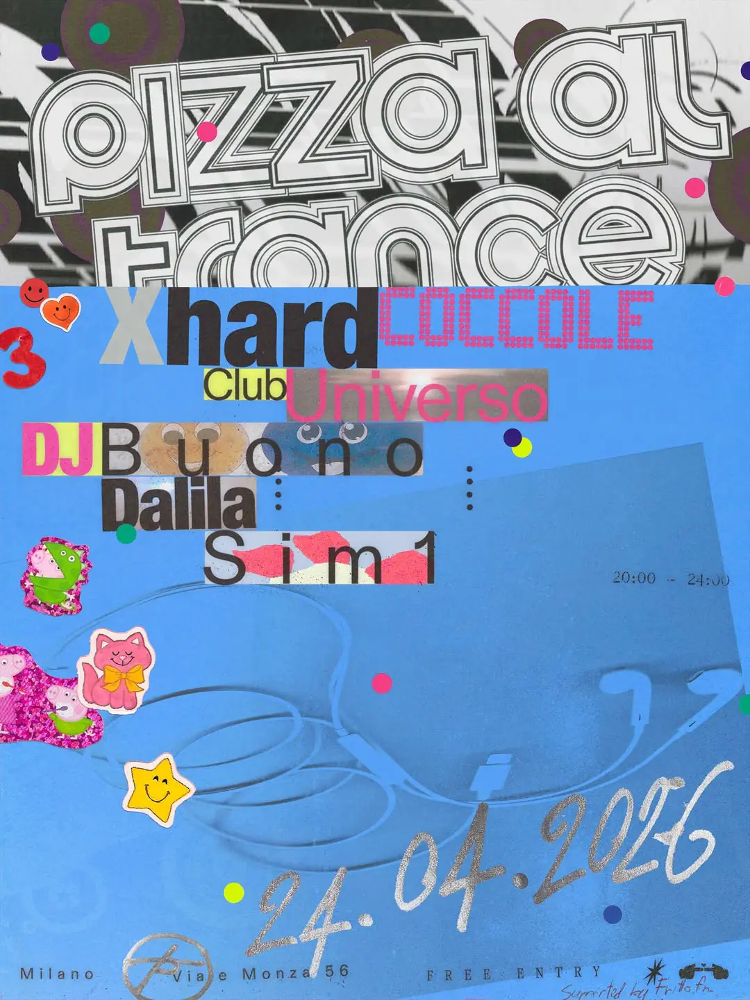 Pizza al Trance x HARD COCCOLE