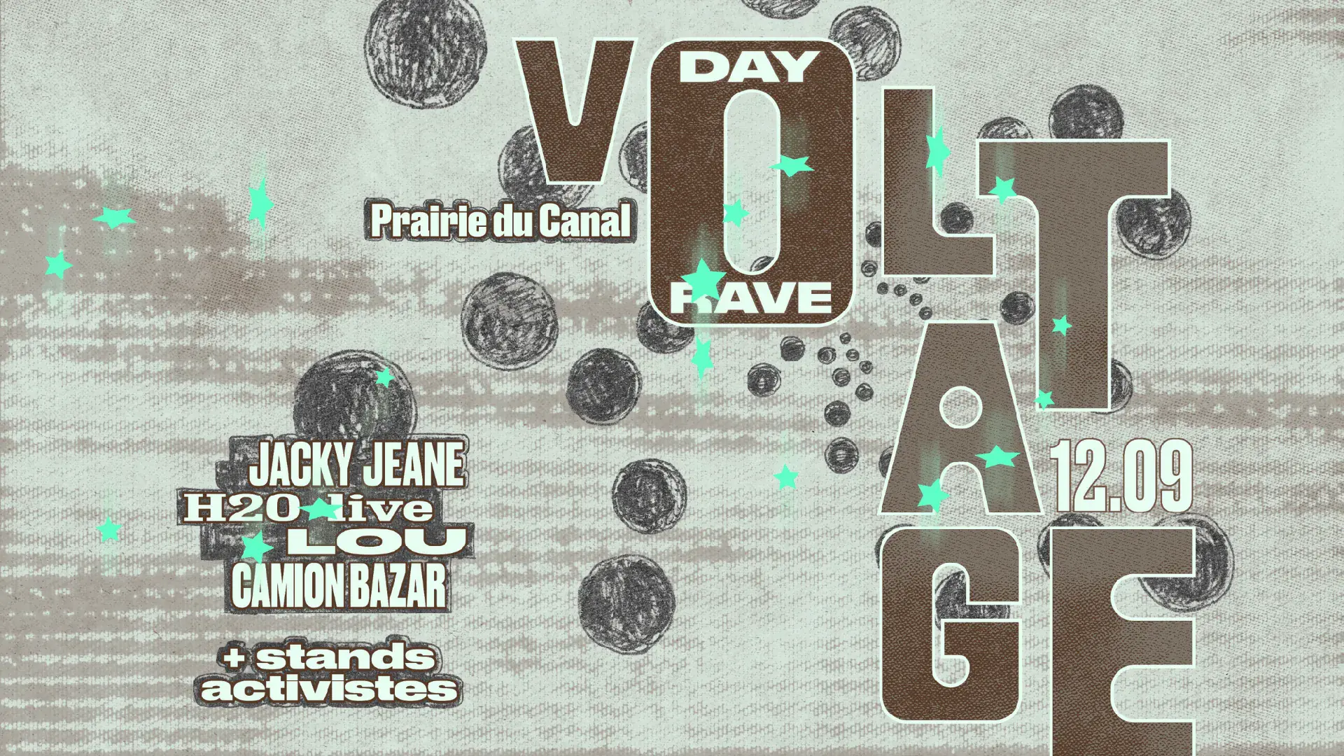 Voltage open air, curated by Camion Bazar