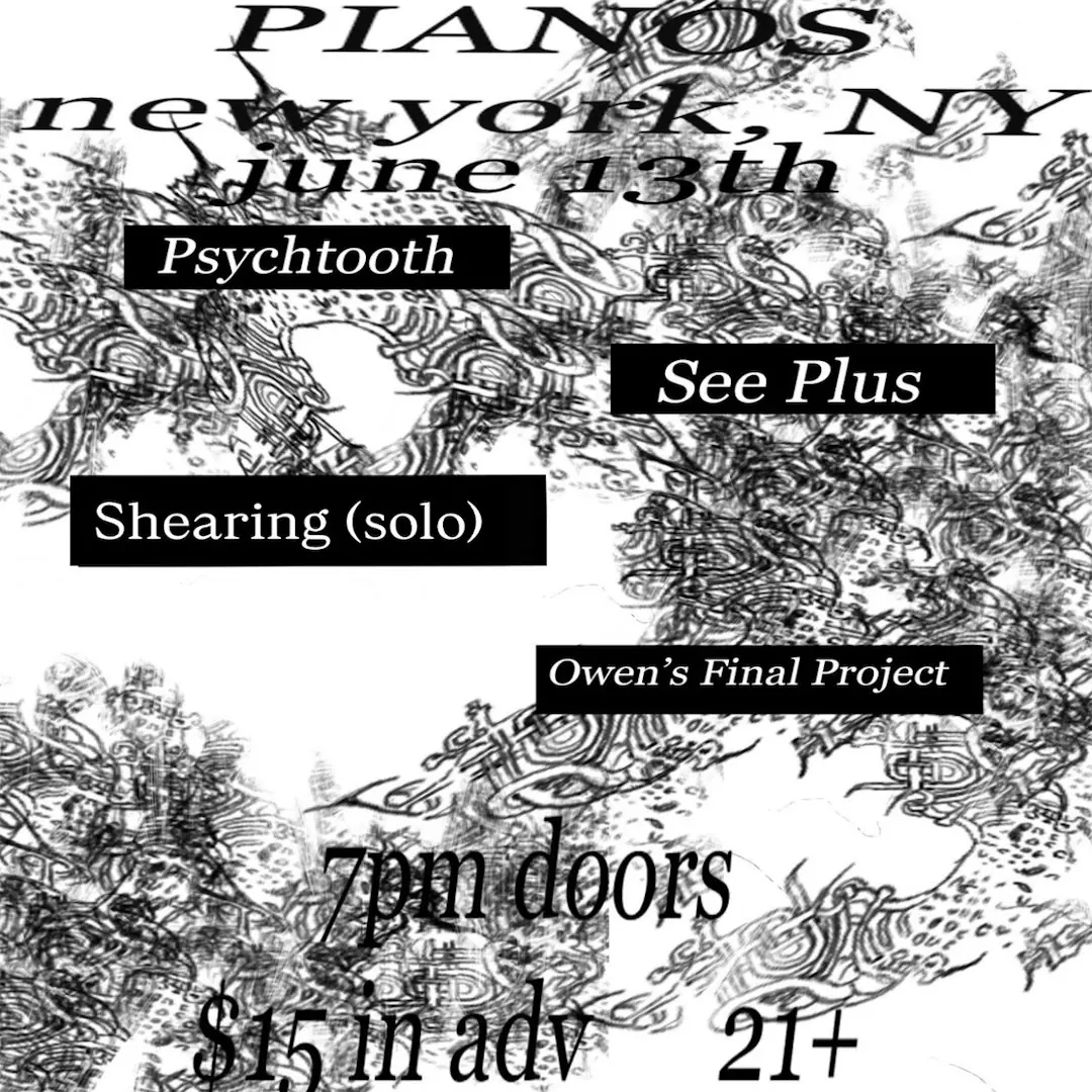 Psychtooth / See Plus / Nat Shaheen / Owen's Final Project
