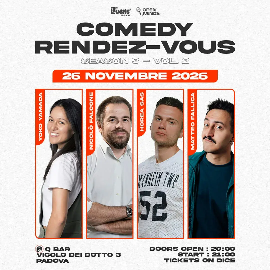 Comedy Rendez-Vous S3 Vol. II @ Q Bar - Padua