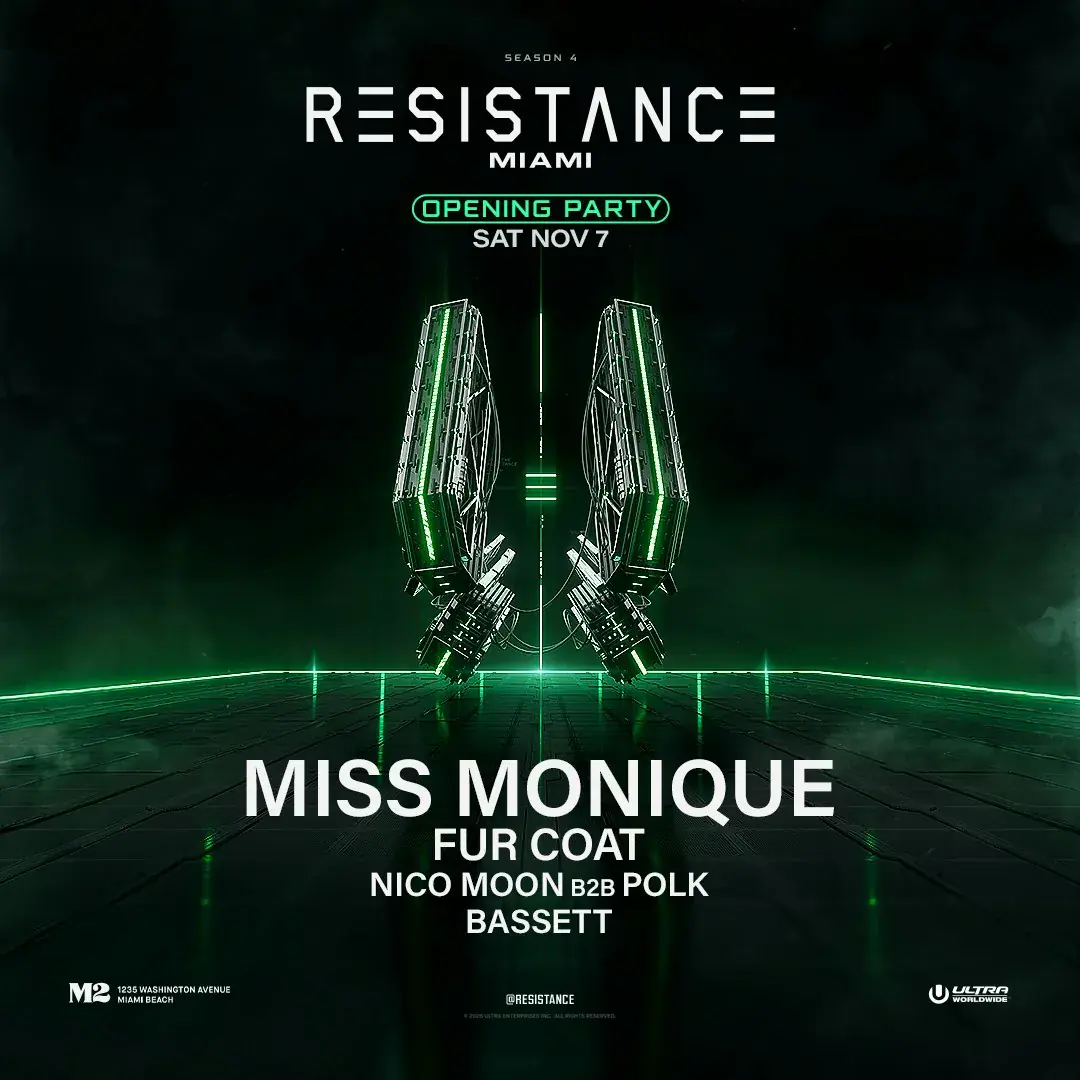 RESISTANCE Opening Party - Miss Monique