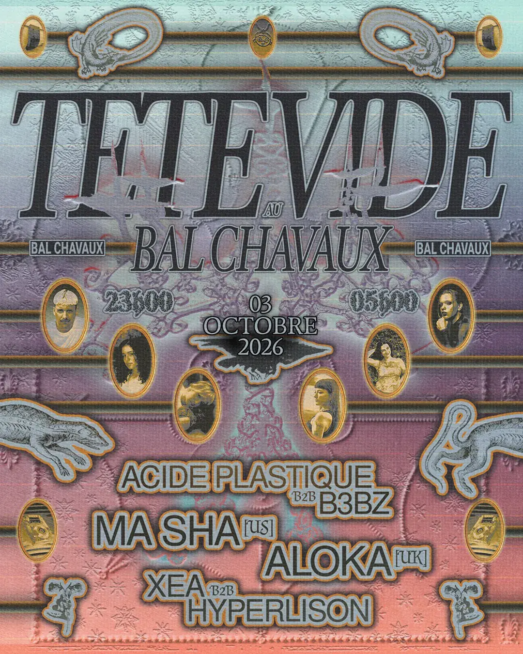 TETE VIDE à Bal Chavaux: Ma Sha, Aloka, Acide Plastique b2b b3bz, Xea b2b Hyperlison