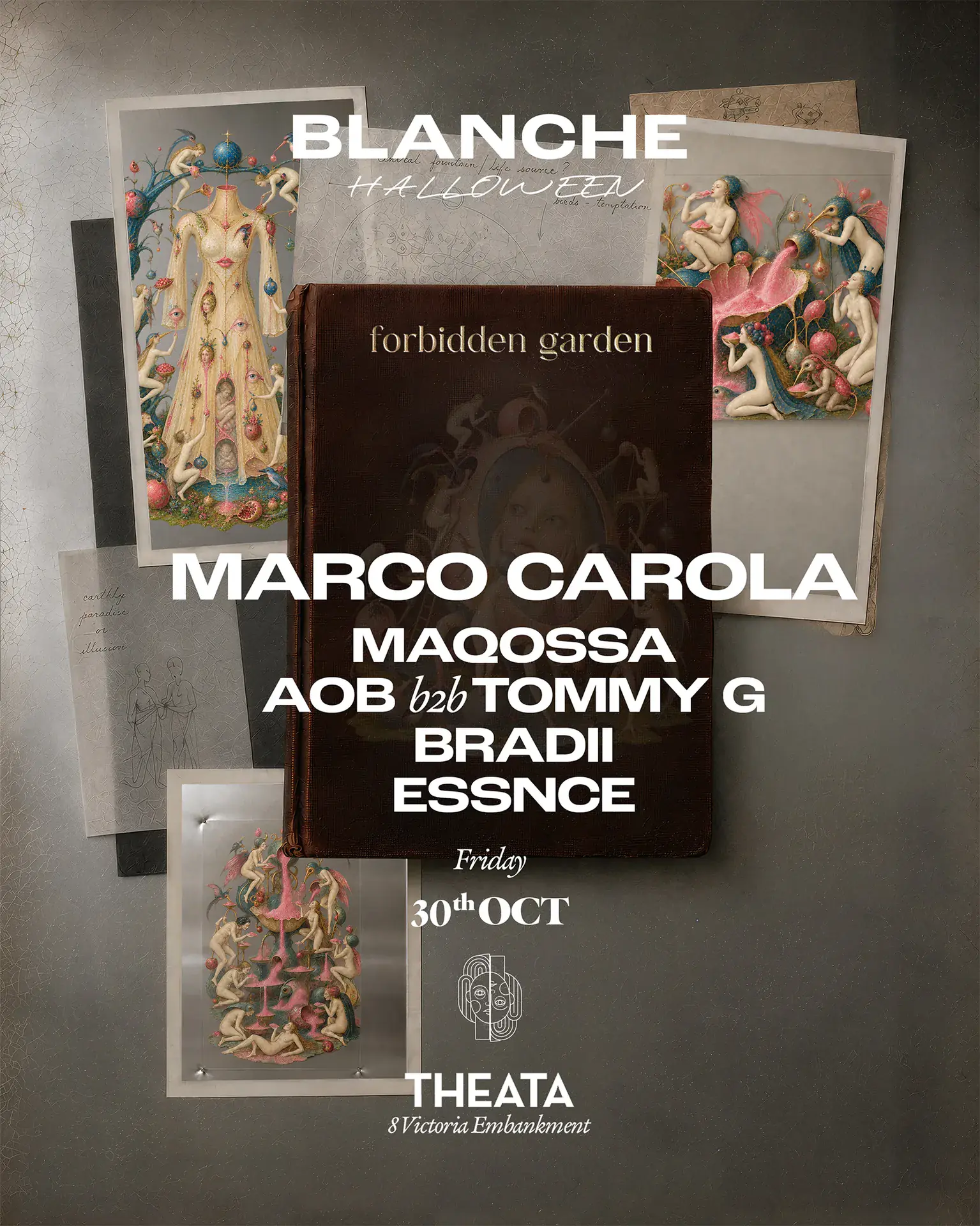 Blanche Halloween with Marco Carola