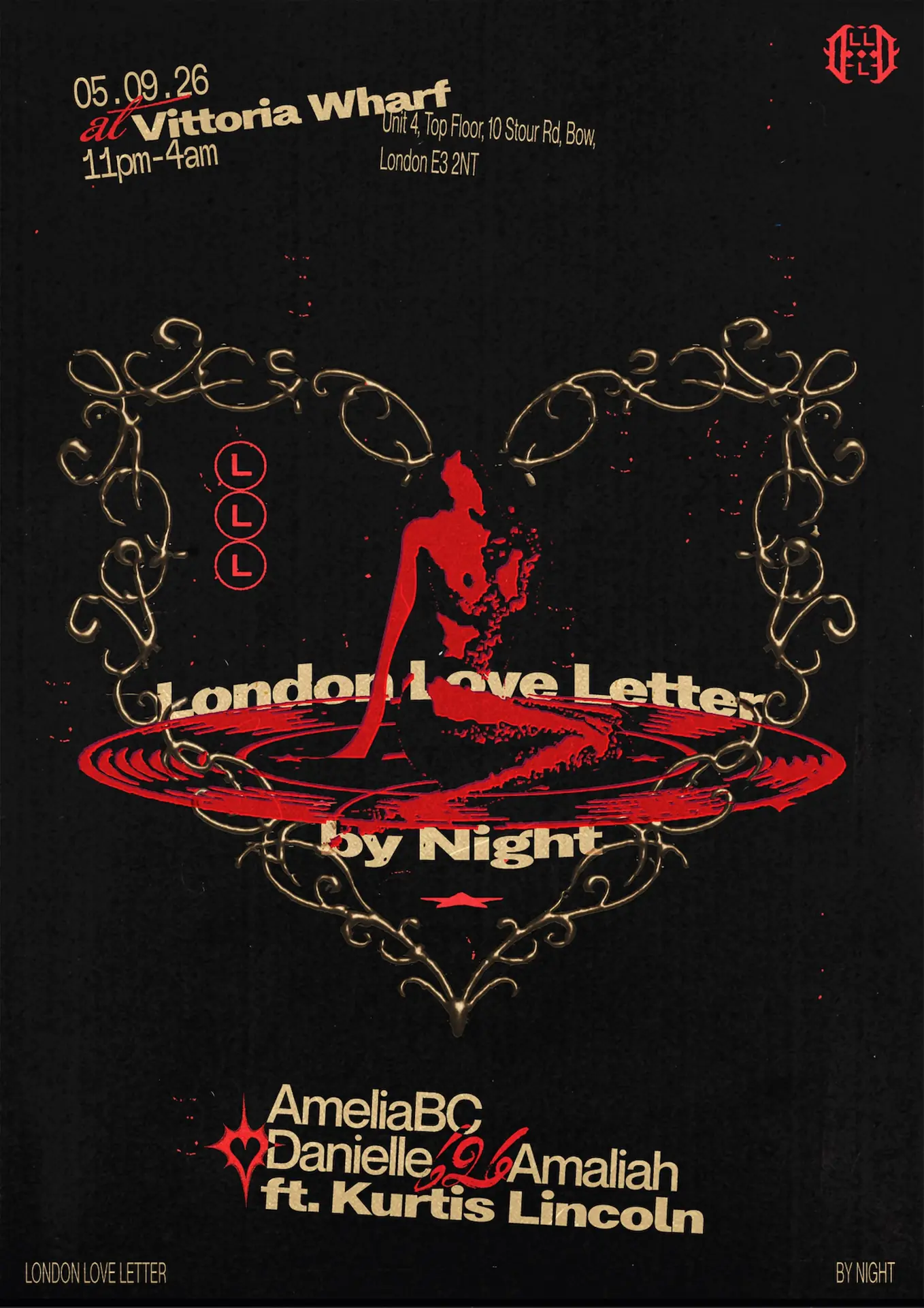 London Love Letter by Night