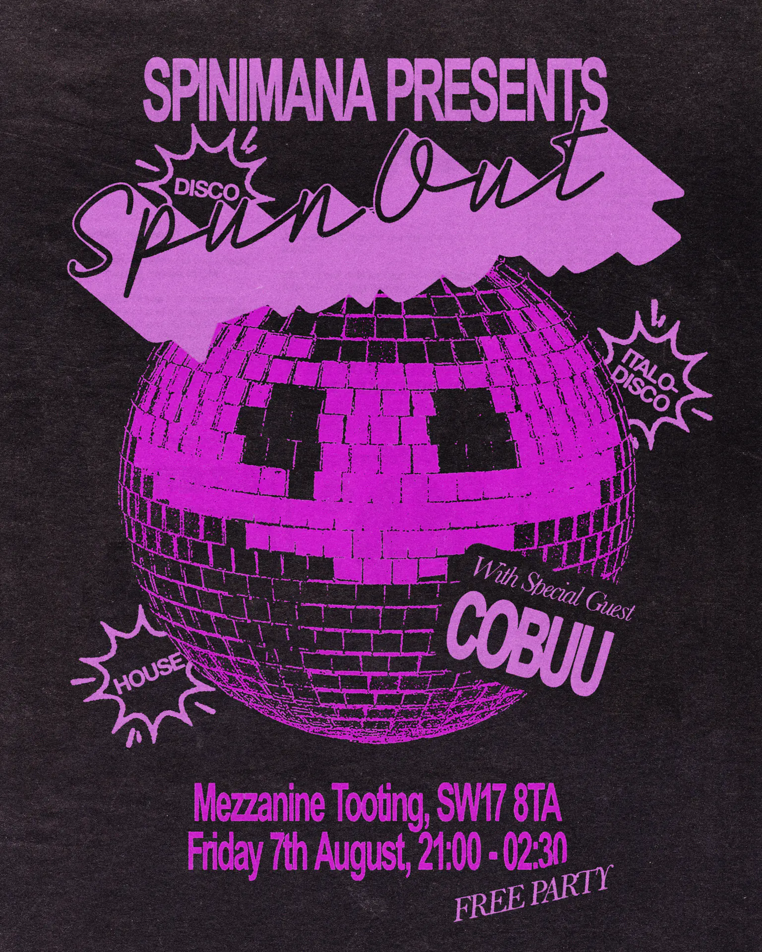 Spinimana presents Spun Out