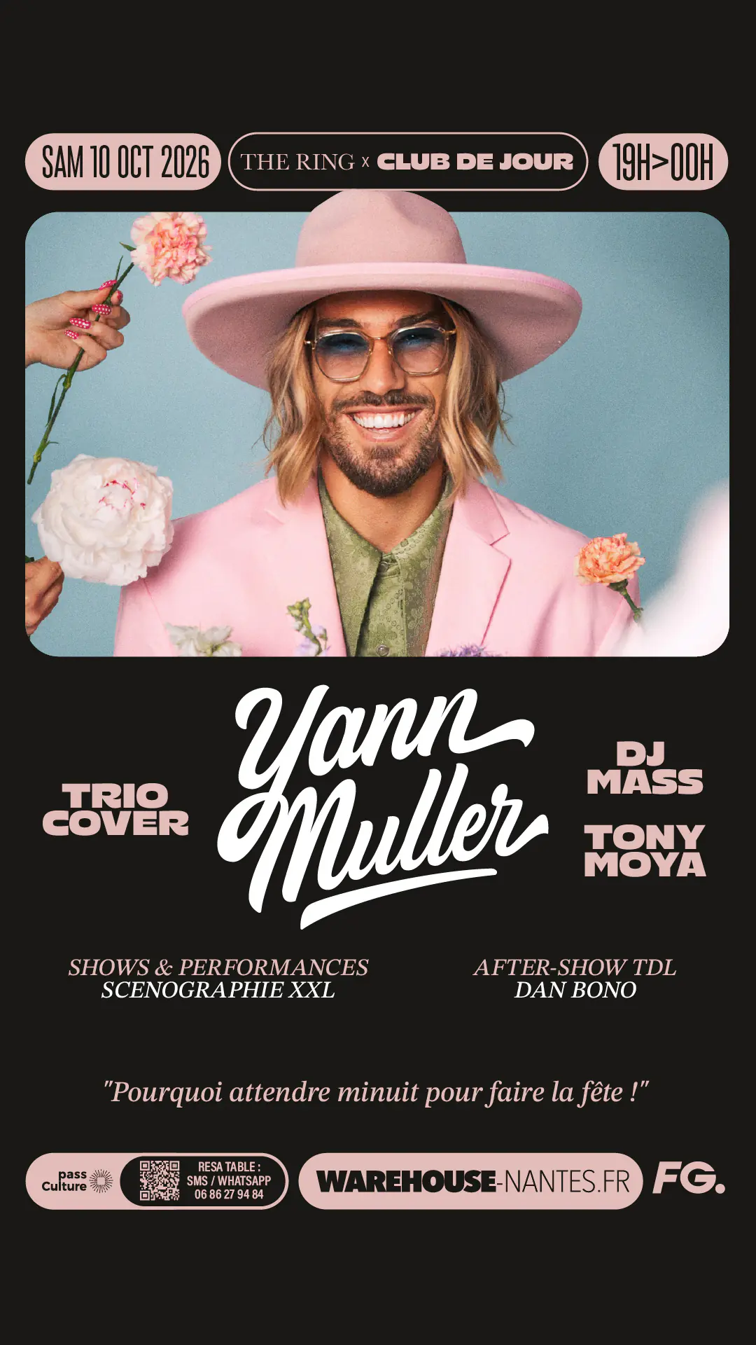 THE RING x CLUB DE JOUR with Yann Muller, Trio Cover