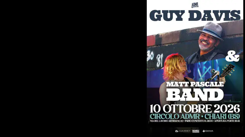 GUY DAVIS - MATT PASCALE BAND IN CONCERT