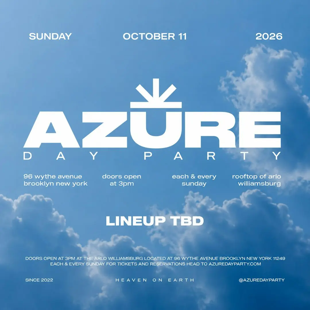 Azure Day Party October 11th