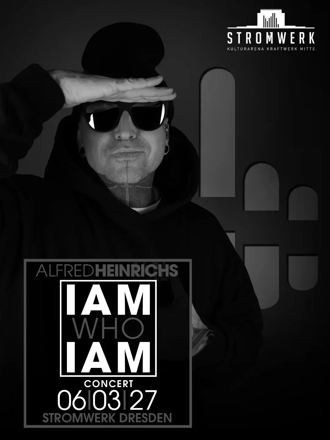 IAM WHO IAM - Alfred Heinrichs Live @ Stromwerk Dresden