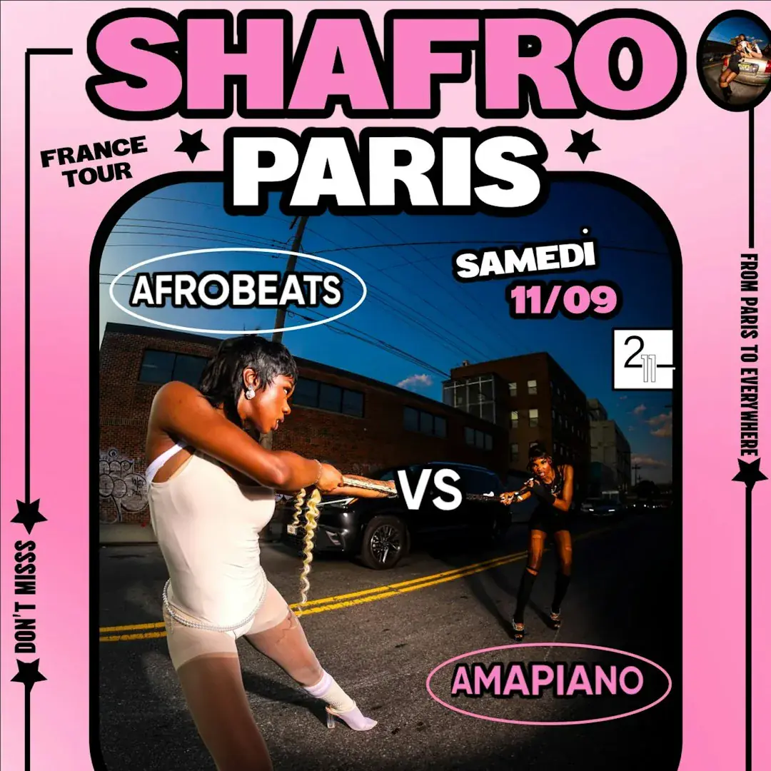SHAFRO @PARIS: 100% AFROBEATS VS AMAPIANO