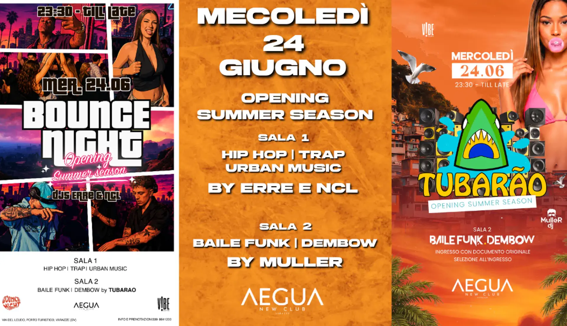 Bounce Night x Tubarão Opening Summer Season