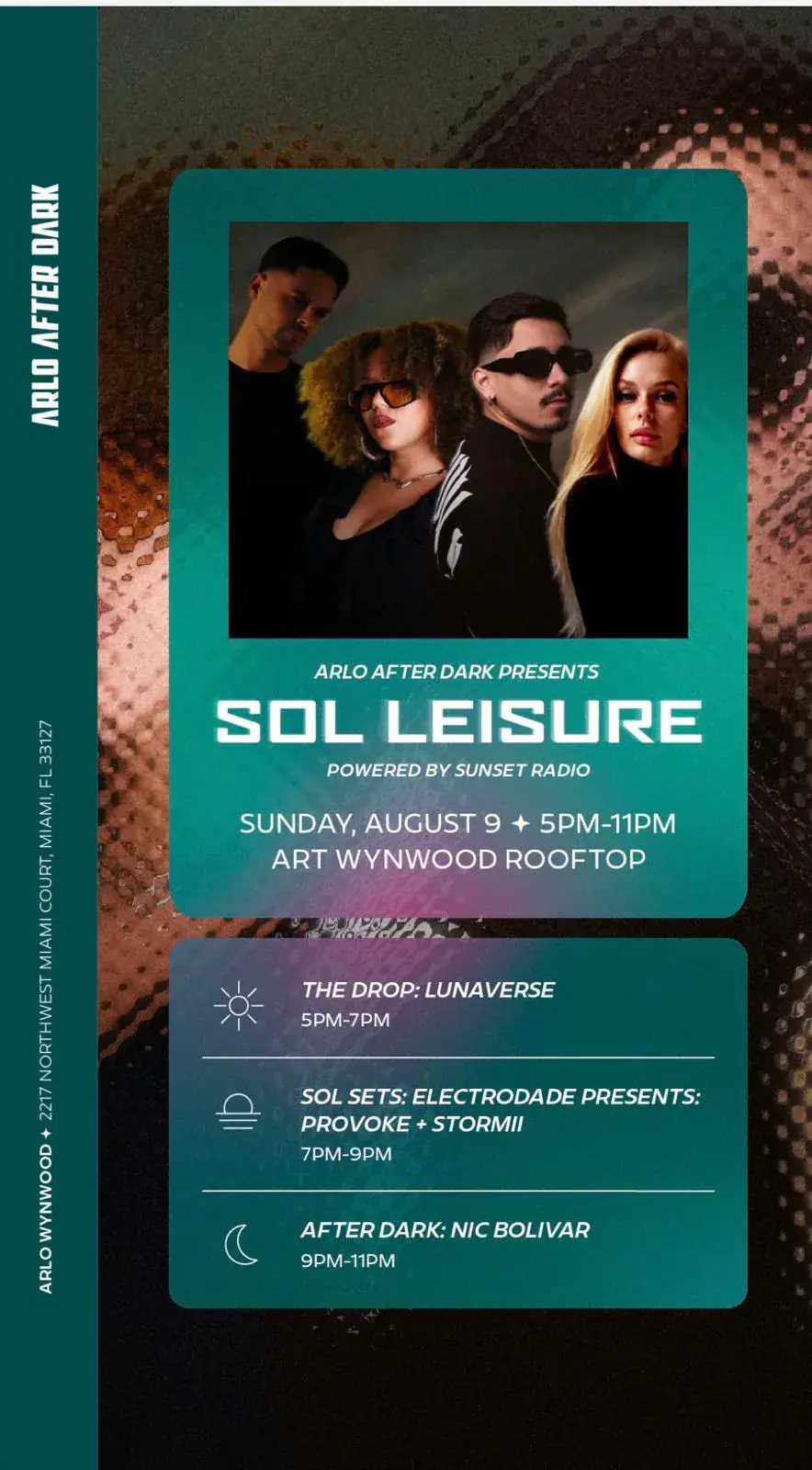 Sol Leisure — Powered by Sunset Radio