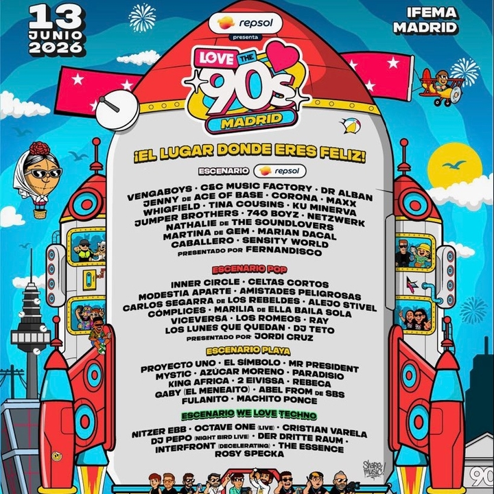 Love The 90s Madrid 2026