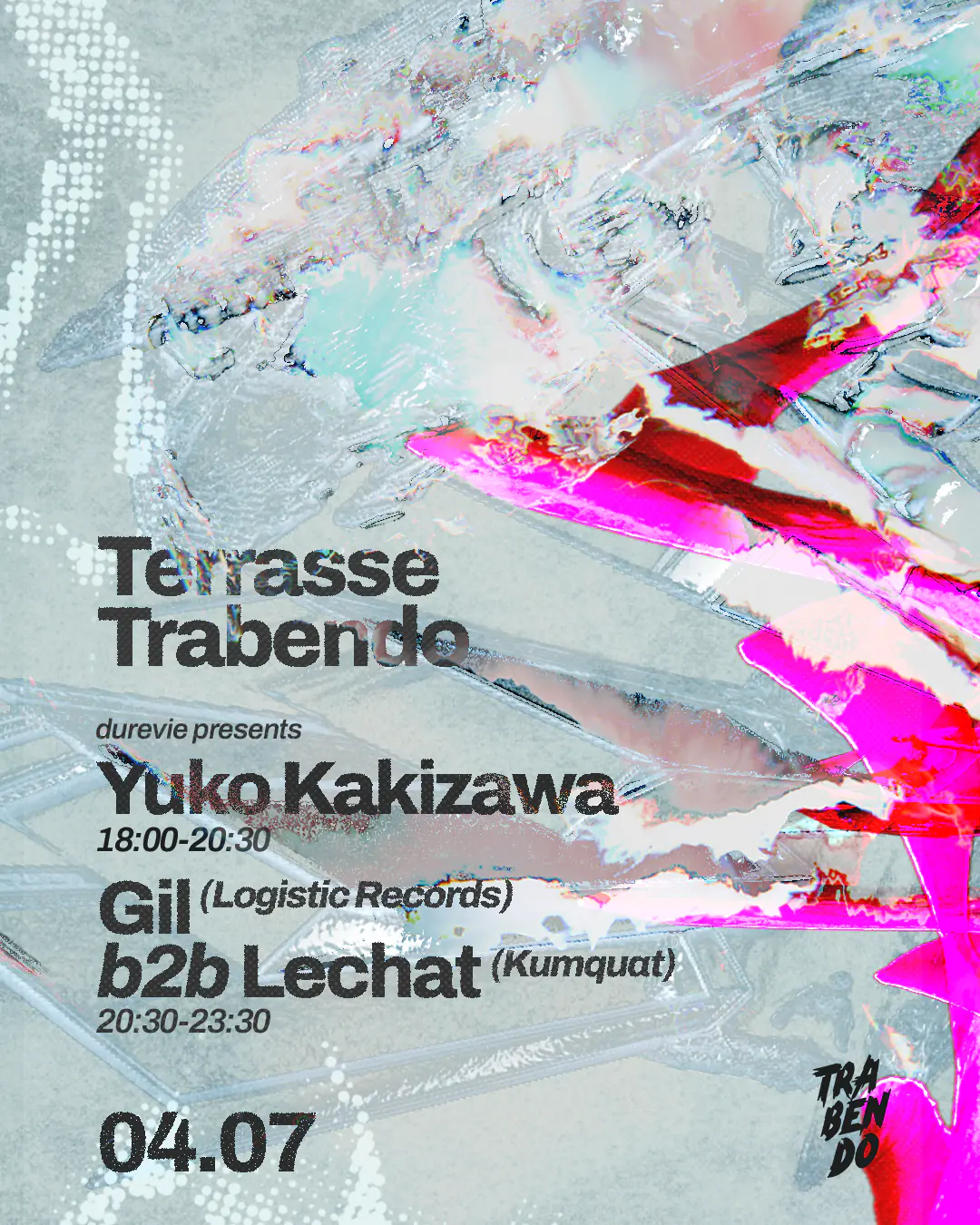 TERRASSE - DURE VIE (LOGISTIC RECORDS+Yuko Kakizawa+LECHAT)