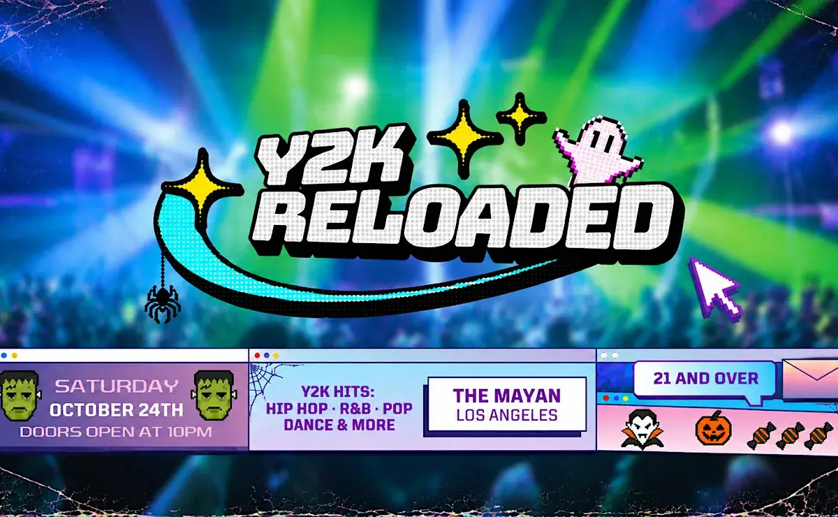 Y2K Reloaded Halloween | Los Angeles 2000s Throwback Party | The Mayan DTLA